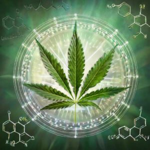 cannabis leaf molecules parkinson